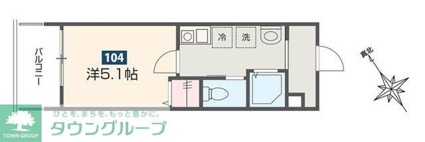 MELDIA相模大野の物件間取画像